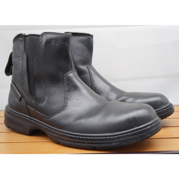 CAT Work Boots Mens US 8.5 Footwear Inherit Black Steel Toed Static Dissipative main image 7